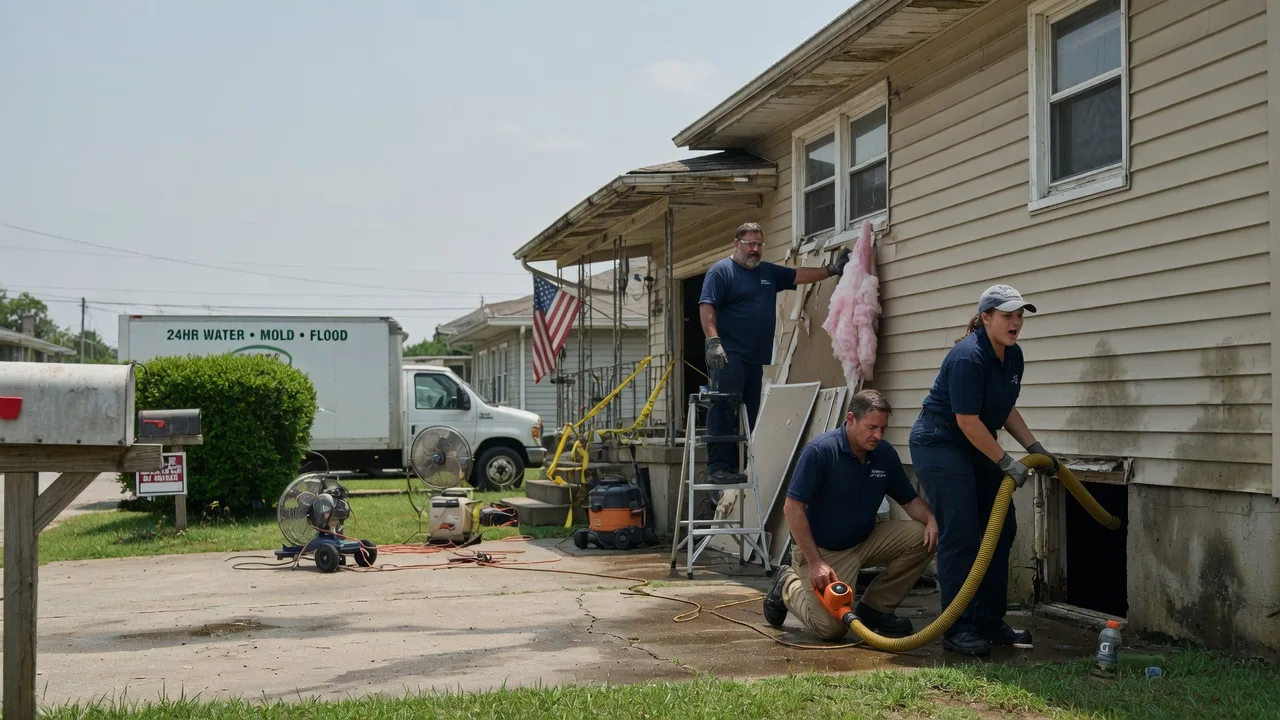 Water Damage Repair in Amberg, WI near me